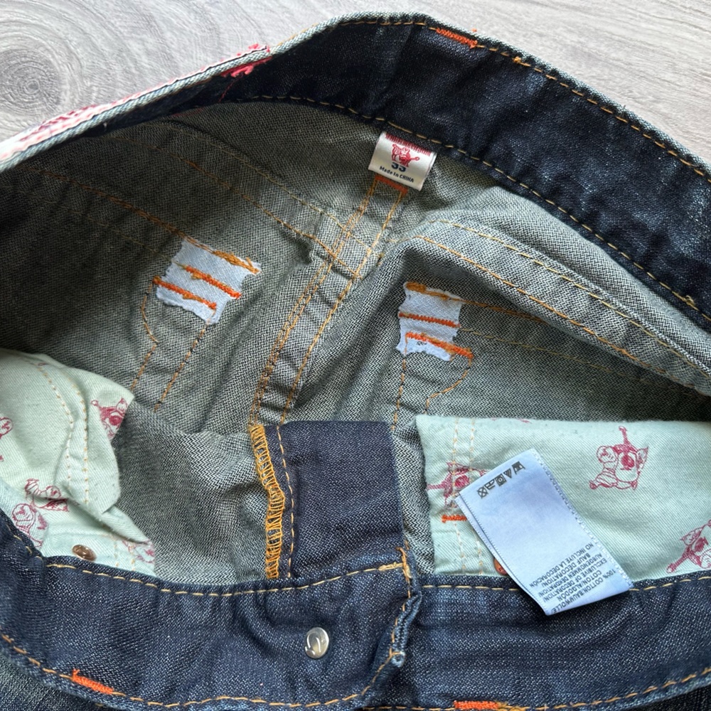 Men’s True Religion Jeans. Size 33. Bootcut - Picture 5 of 7